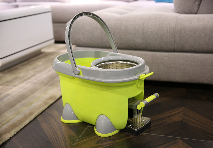 KXY-JJY 360 spin mop with foot pedal