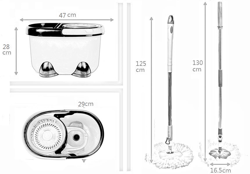 KXY-MM 360 spin mop