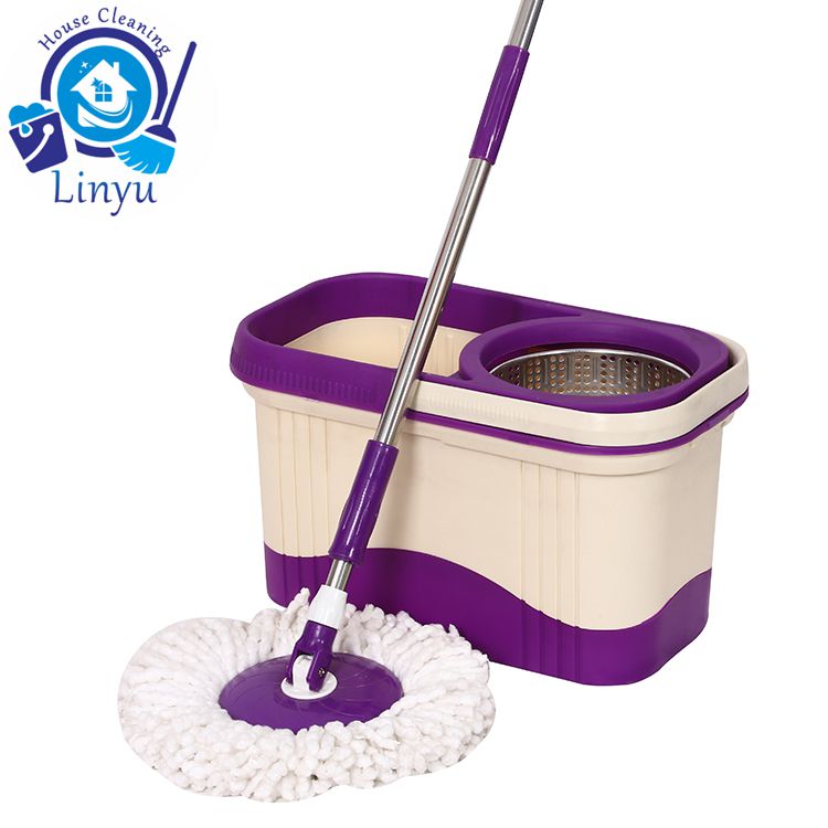 double color spin mop