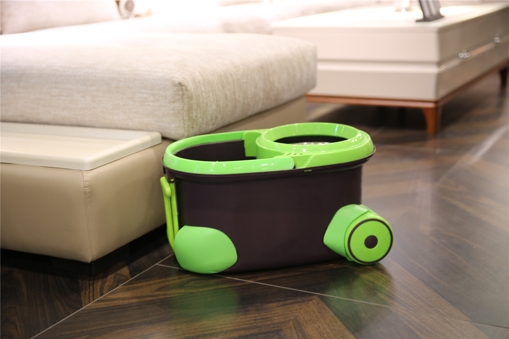 KXY-MT Deluxe Spin mop with wheels  