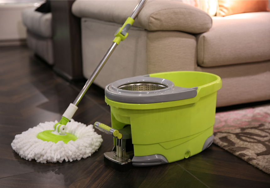 KXY-JHT 360 spin mop with foot pedal