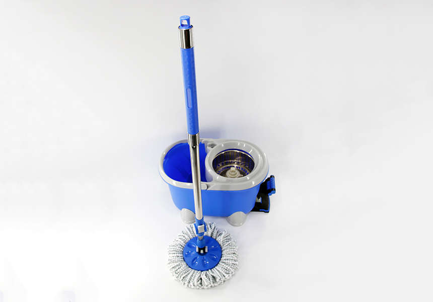 Easily Dehydration home easy use durable 360 spin magic mop set and bucket with foot pedal