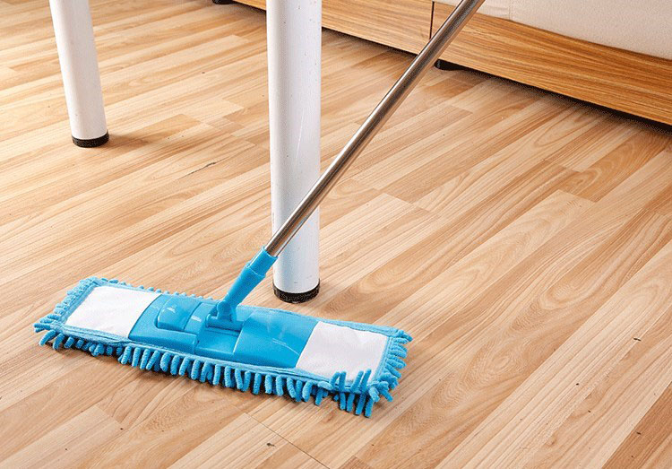 Detachable Soft Chenille Mop Super-absorbent Microfiber Cleaning Mop