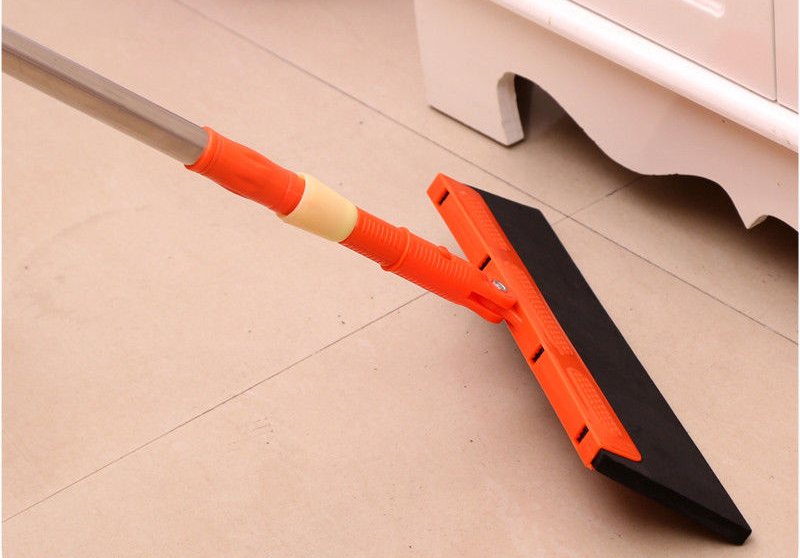 Manual Magic Dust Hair Bathroom Wiper Broom Handle Blade Clean Sweeper Rubber sweep Mop Cleaner KitchenTool