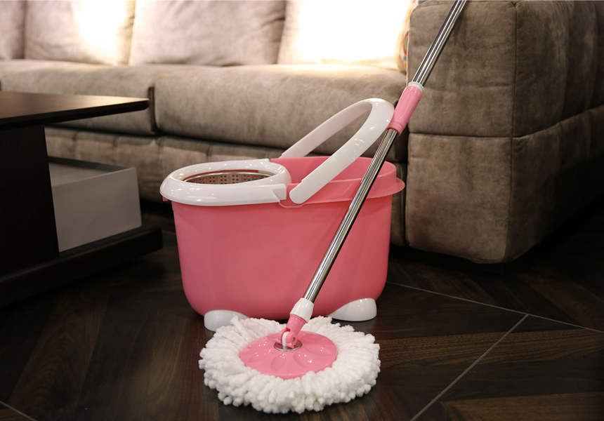 Double Drive Spin Mop Set