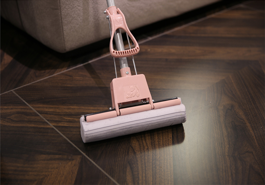 Double Drive Hand Pressure Spin Mop