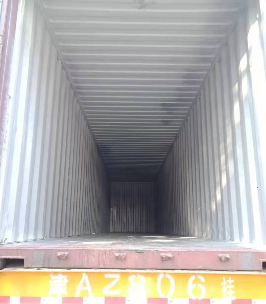 New container loading for Argentina customer