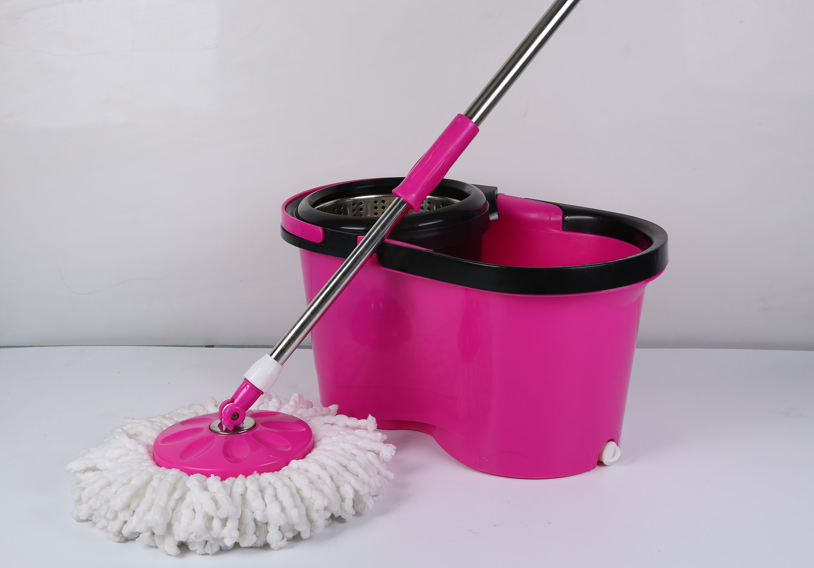 KXY-XFT Spin Mop with Removable basket