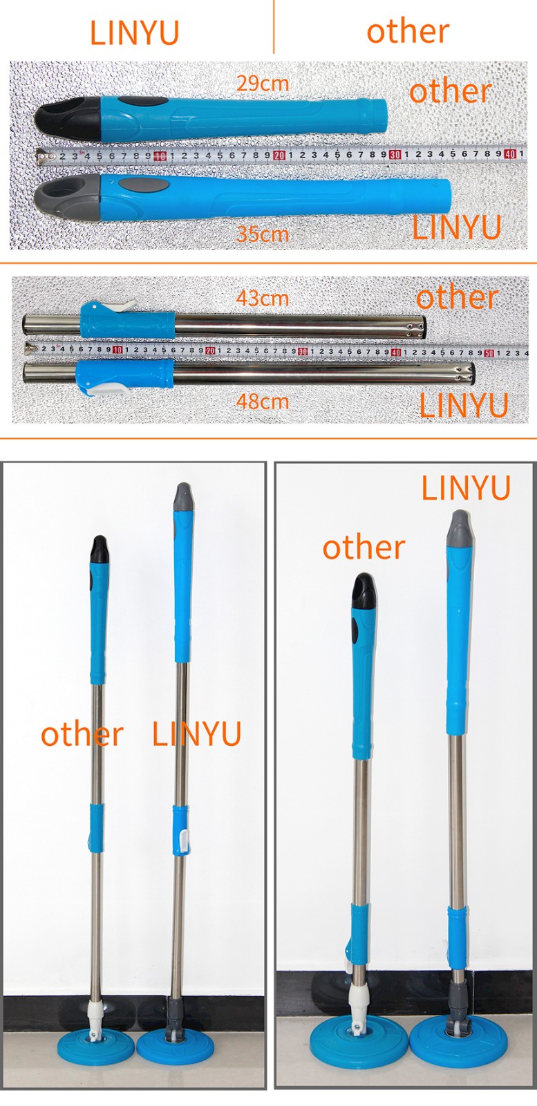 Why choose Lin Yu's mop? The advantage of the mop!