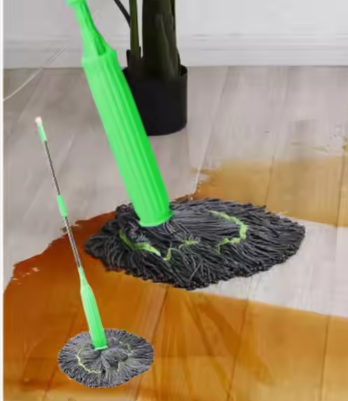 Microfiber mop with Stainless Steel Handle Retractable