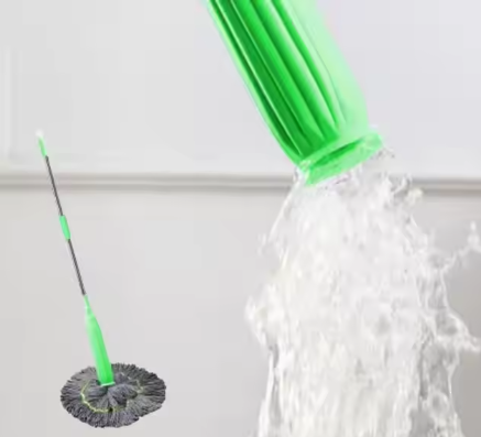 Microfiber mop with Stainless Steel Handle Retractable