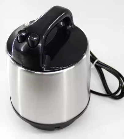 In Stock 6L 1500W Silver Crest Pure Copper Electric Meat Grinder Household Yam Pounder and Pounding Mincer Fufu Machine
