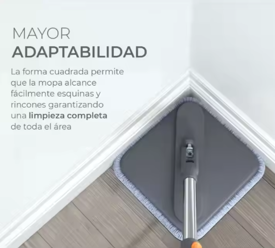 Centrifugal Mop Tray with Escurridor 2 Mopas Lampazo-Set of Essential Cleaning Tools