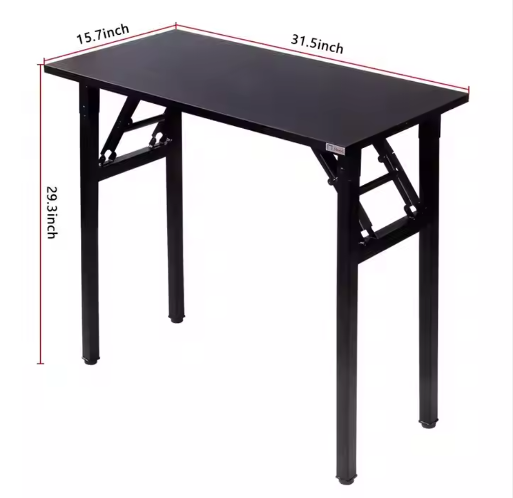 Modern Design Outdoor Patio Furniture Metal Steel Frame Adjustable Height Folding Table for Living Room