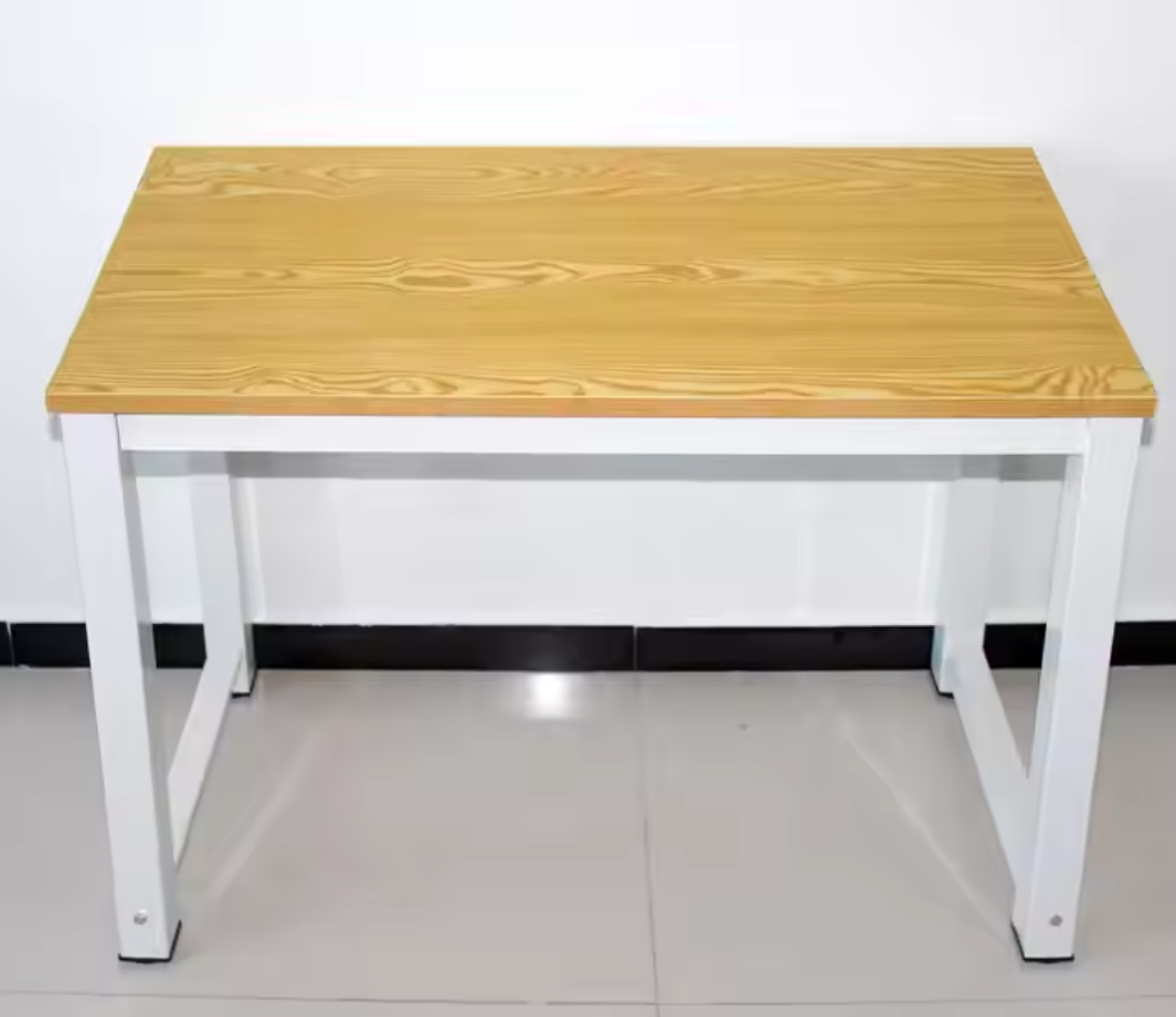 Modern Metal Office Desks with Wooden Panel for Meetings and Events
