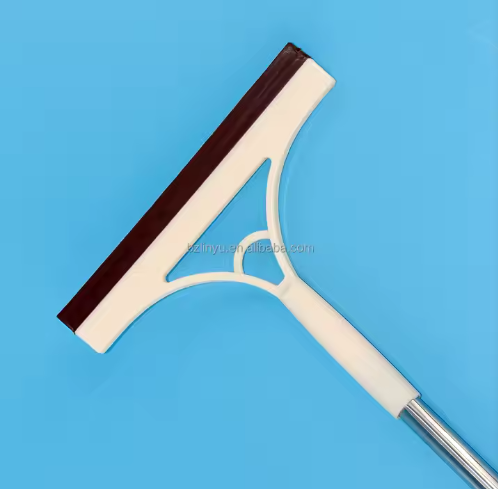 Stretchable Plastic Handle Shower Squeegee for Cleaning Glass Windows and Mirrors Household Cleaning Tool