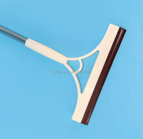 Stretchable Plastic Handle Shower Squeegee for Cleaning Glass Windows and Mirrors Household Cleaning Tool