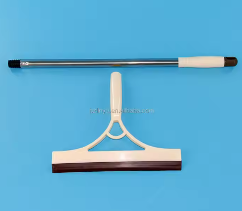 Stretchable Plastic Handle Shower Squeegee for Cleaning Glass Windows and Mirrors Household Cleaning Tool