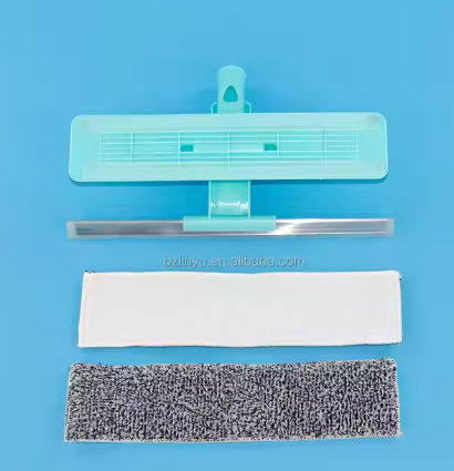Super Scalable Stainless Steel Telescopic Cleaning Tools Rectangle Wet/Dry Broom with Convenient Wholesale Cleaning Handle