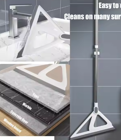 Multifunction Silicone Steel Broom Squeegee Magic Pet Hair Sweeper for Kitchen Shower Household Cleaning Water Sweeping Home Use
