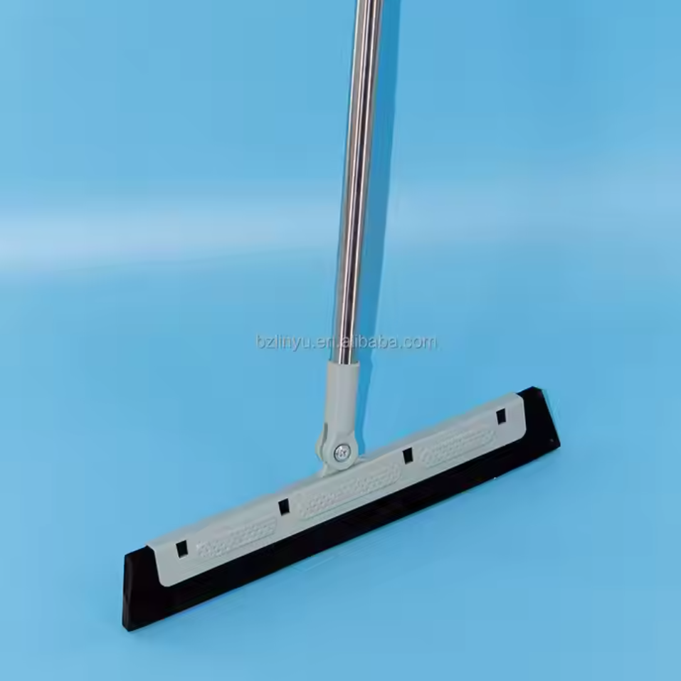 Industrial Metal Floor Squeegee Efficient Liquid Removal Cleaning Tool