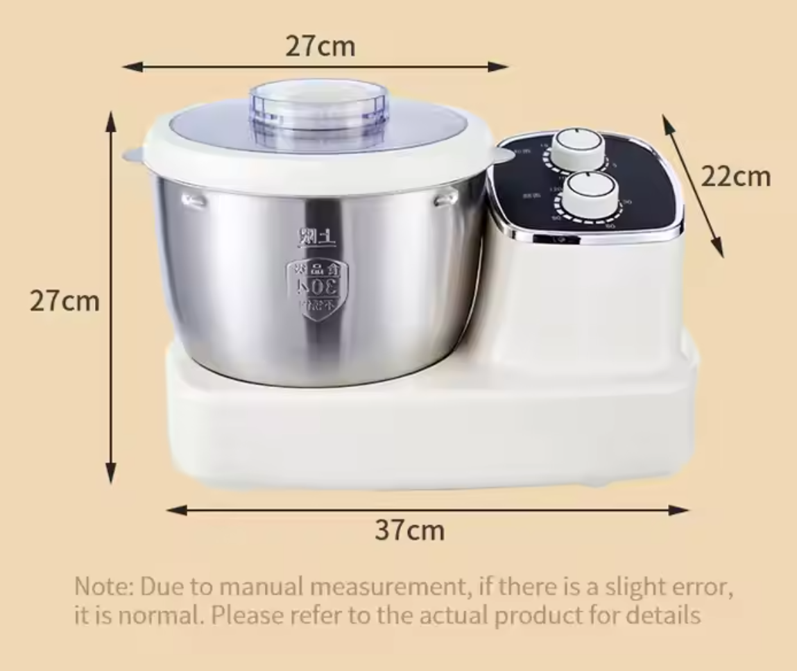 Automatic 5L English Operating Household Dough Mixer Att Maker Mixer Dough Machine