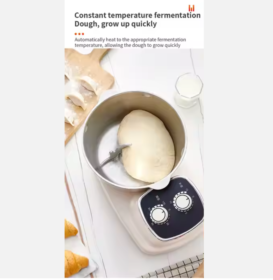 Automatic 5L English Operating Household Dough Mixer Att Maker Mixer Dough Machine