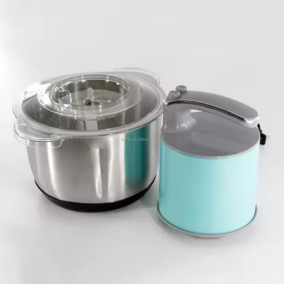 Stainless Steel Electric Meat Grinder and Vegetable Blender for Household and Car Use