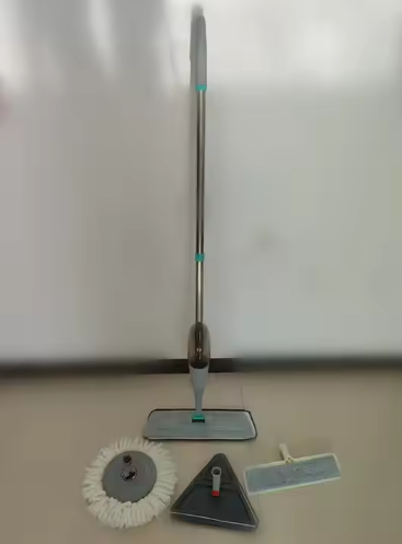 Microfiber Flat Mop with Swivel Head