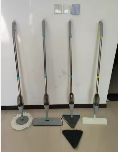Microfiber Flat Mop with Swivel Head