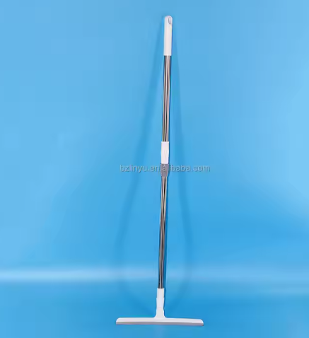 Efficient Window Cleaning Tool Extendable Aluminum Handle Scrubber Squeegee