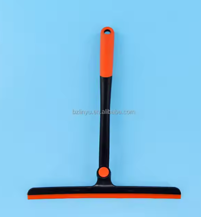 Eco-Friendly Home Cleaning Glass Squeegee Tool with Plastic Handle Window Cleaning Rubber Stocked Product