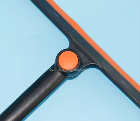 Eco-Friendly Home Cleaning Glass Squeegee Tool with Plastic Handle Window Cleaning Rubber Stocked Product