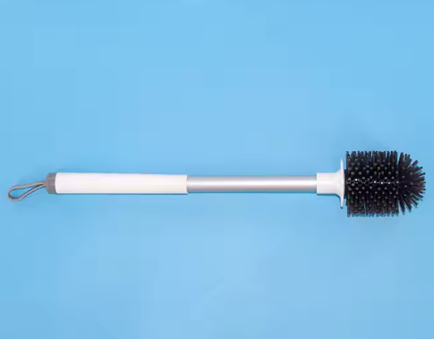 Flexible Silicone and PP Bathroom Cleaning Brushes Toilet Brushes for Effective Cleaning