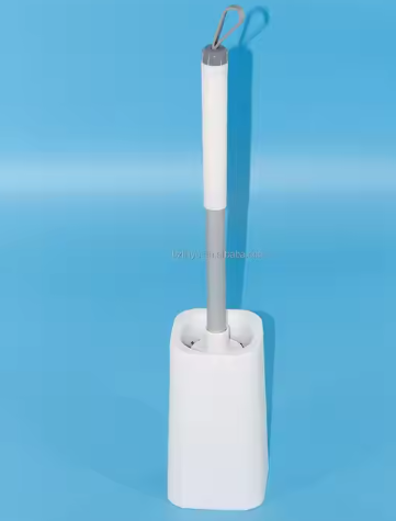 Flexible Silicone and PP Bathroom Cleaning Brushes Toilet Brushes for Effective Cleaning