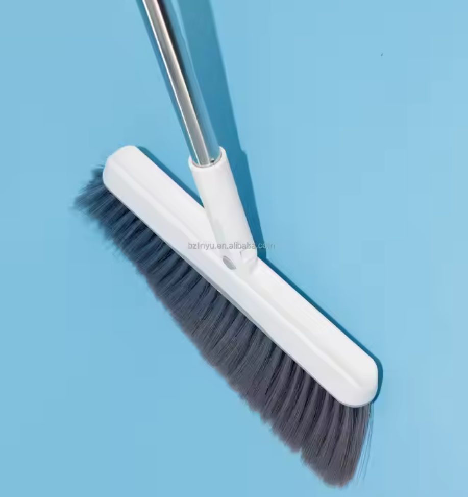 New Design Magic Broom Set Household Cleaning with Windproof Long Handle and Pet Dustpan Bristle Material and Fiber Broom Head
