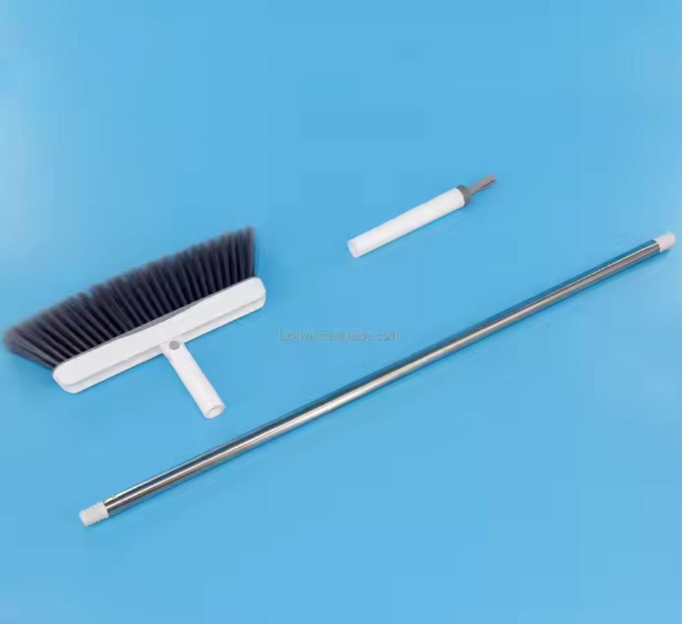 New Design Magic Broom Set Household Cleaning with Windproof Long Handle and Pet Dustpan Bristle Material and Fiber Broom Head