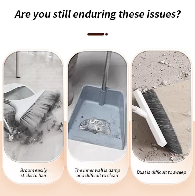 4 in 1 broom set and dustpan