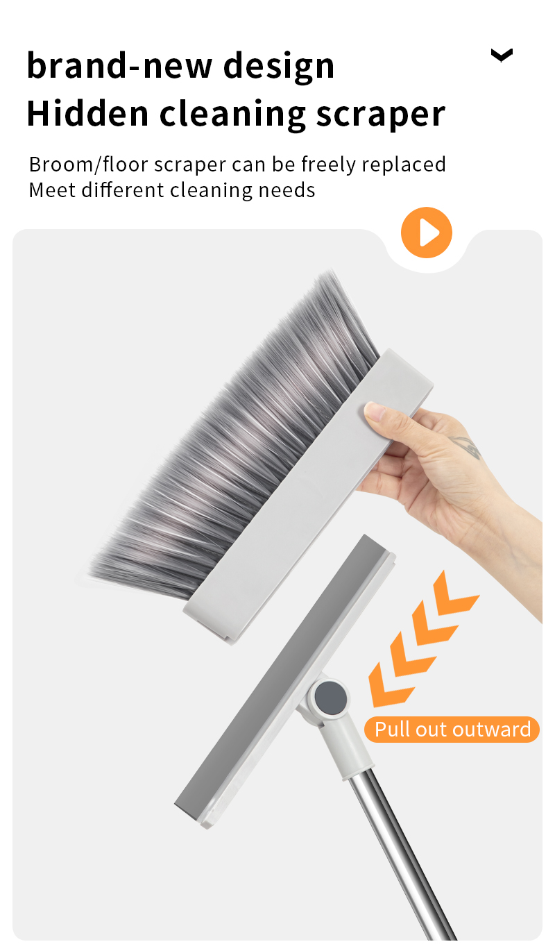 4 in 1 broom set and dustpan