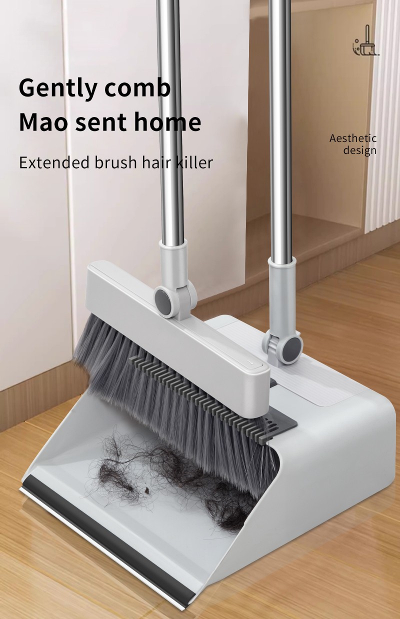 4 in 1 broom set and dustpan