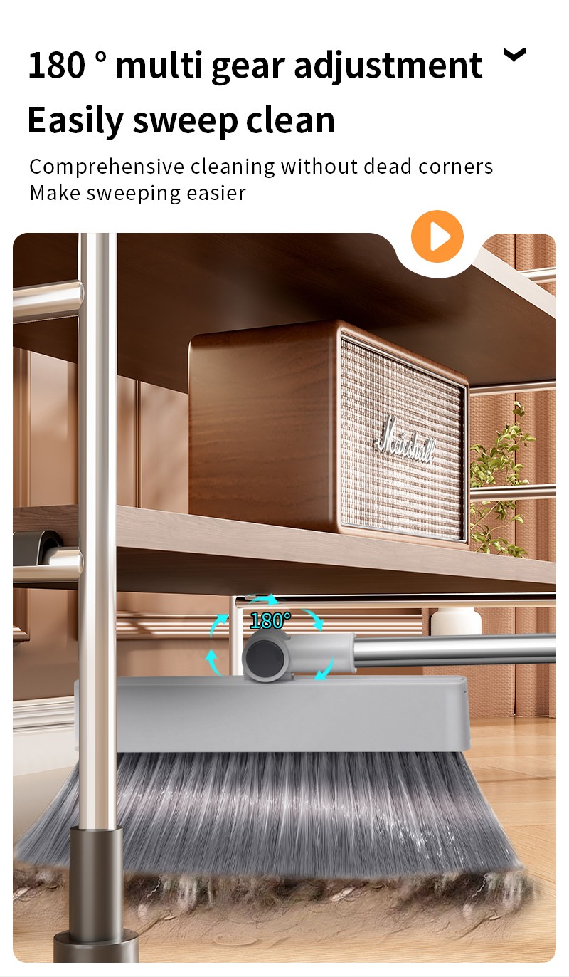 4 in 1 broom set and dustpan