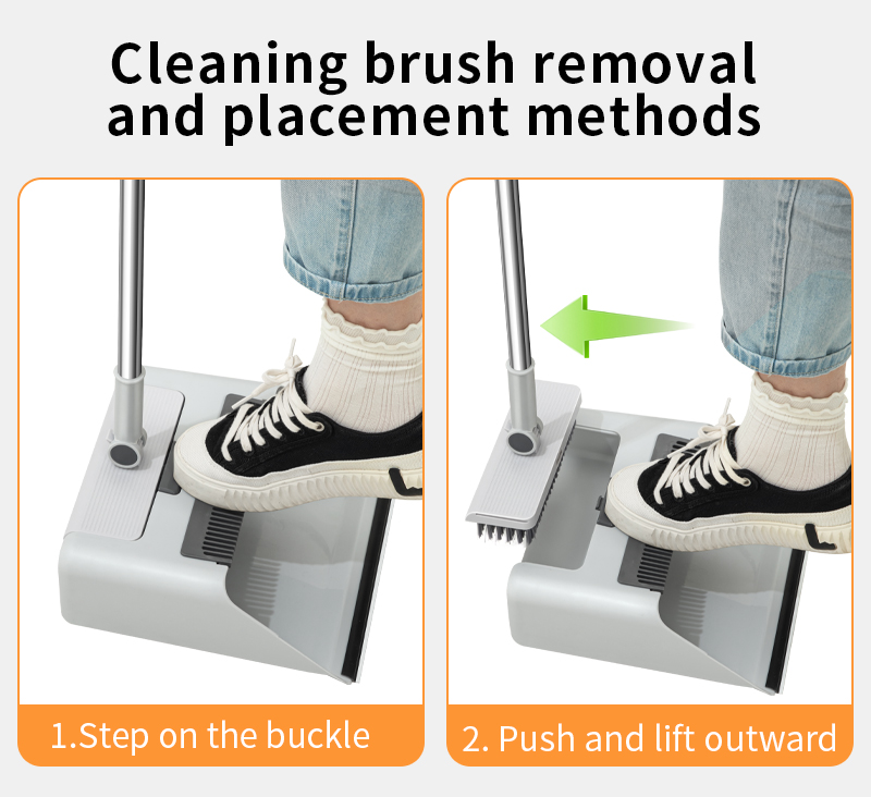 4 in 1 broom set and dustpan