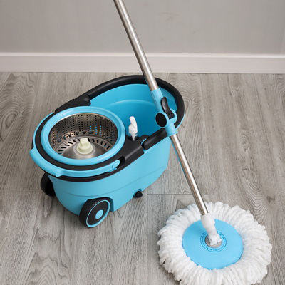big wheel spin mop