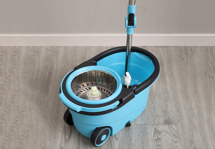 big wheel spin mop