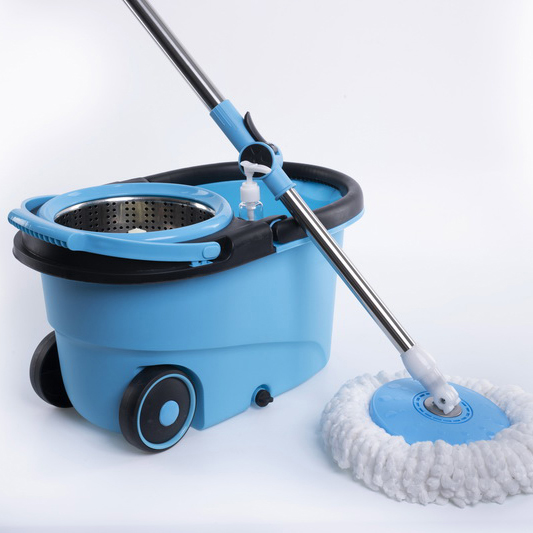 big wheel spin mop