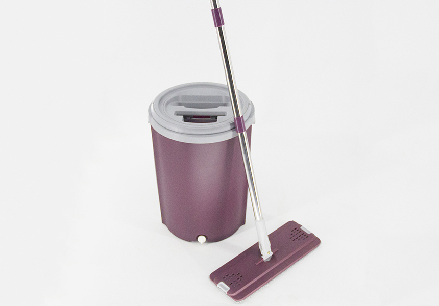 Round wiper mop pav mop