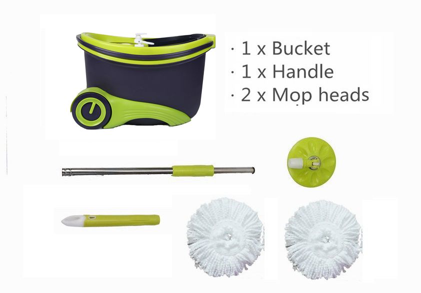 KXY-PCH Spin Mop with Wheels