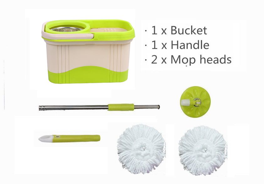 KXY-FT Double color spin mop 360