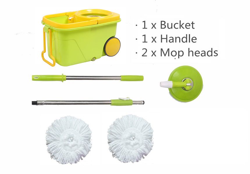 KXY-FTX 360 spin mop with wheels