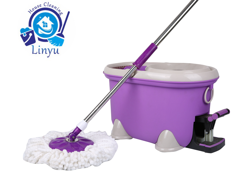 KXY-JJY 360 spin mop with foot pedal